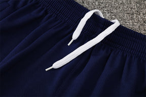 Tenue maillot + short Barcelone bleu foncé/orange 25/26