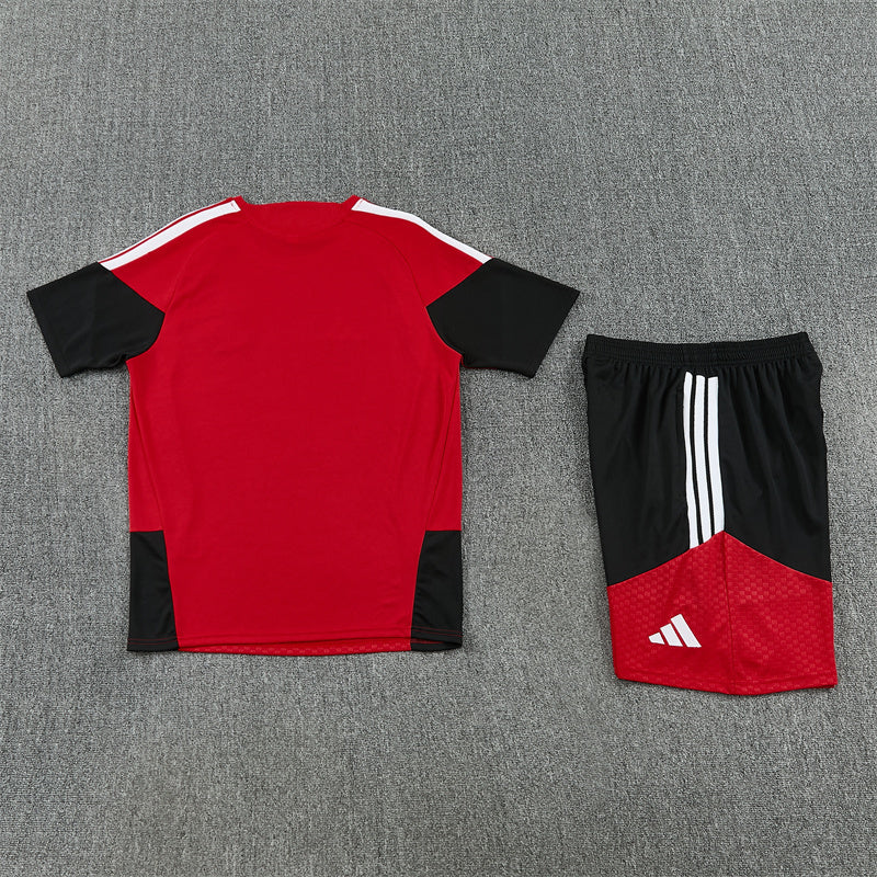 Kit Allenamento Germania Rosso/Nero 2026 | Kit da Calcio