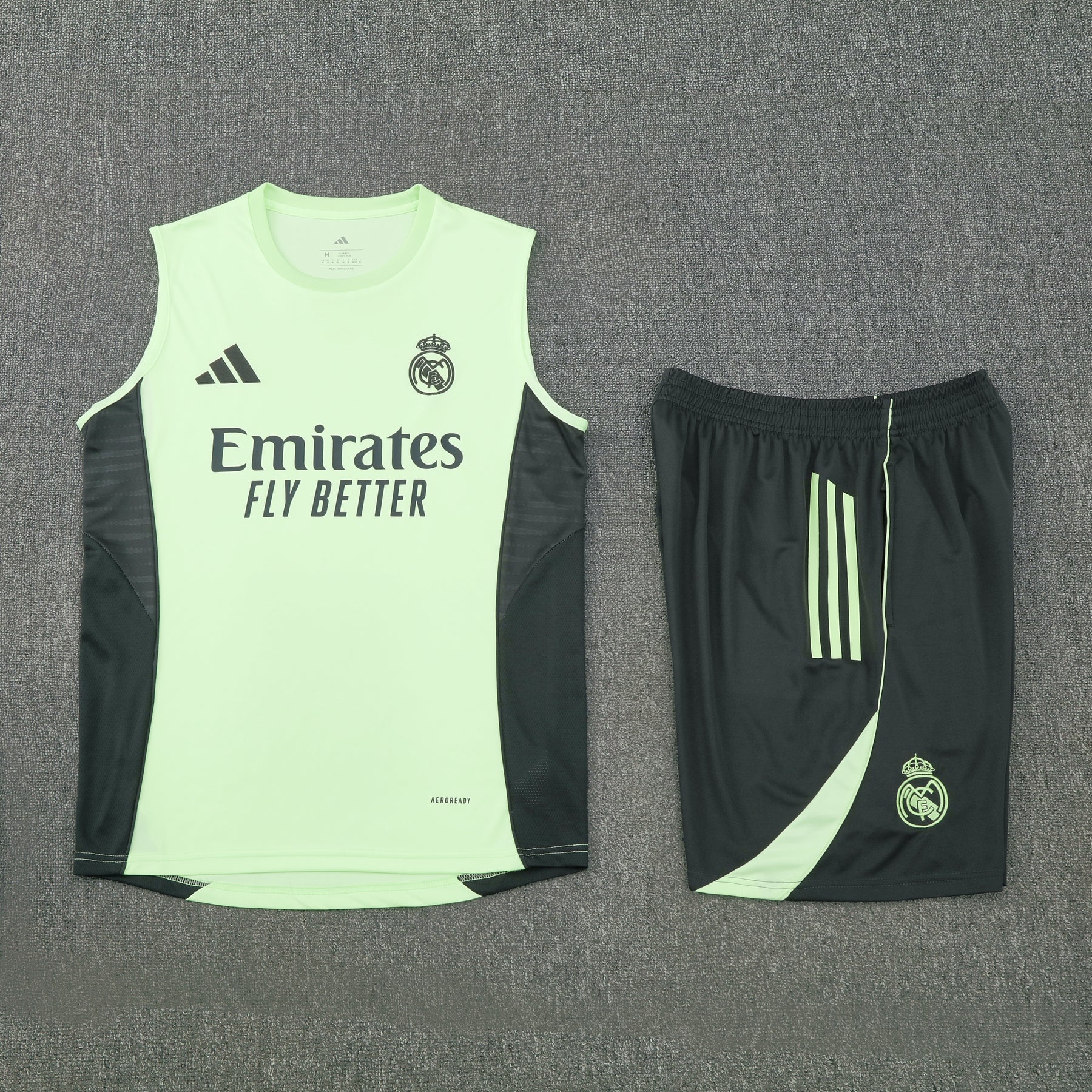 Tank Top + Shorts Real Madrid Green 25/26