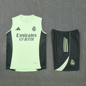 Tank Top + Shorts Real Madrid Green 25/26