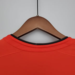 Manchester United Home Jersey 02/04 Retro Long Sleeve