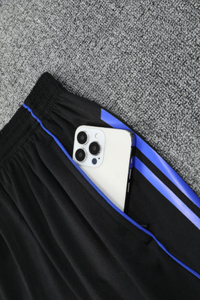 Tenue d'entraînement Real Madrid bleu dragon (maillot et short) 25/26