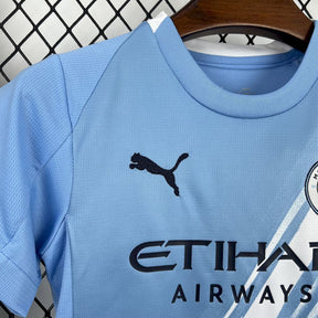 Manchester City Home 25/26 Kit Kids