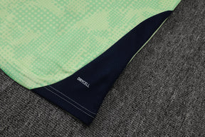 Manchester City Light Green Tracksuit Half-Zip 25/26