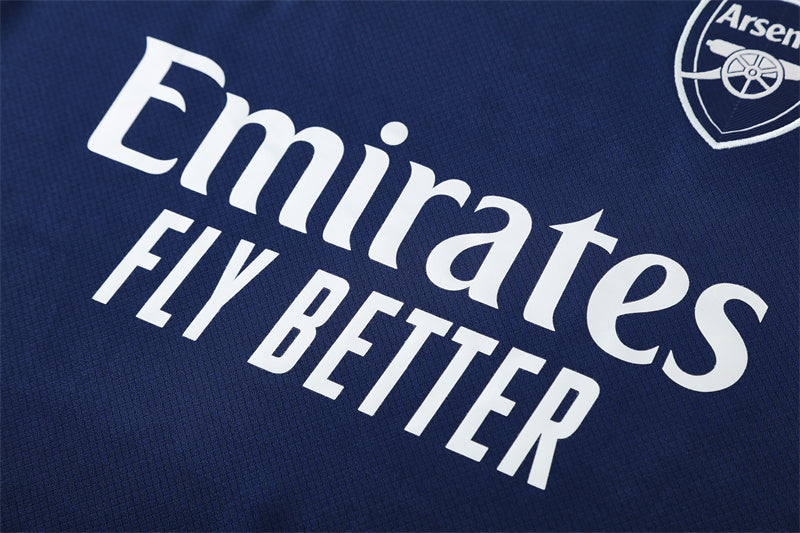 Tenue Arsenal bleu foncé (maillot et short) 25/26