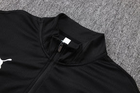 Manchester City Black Tracksuit Half-Zip 25/26
