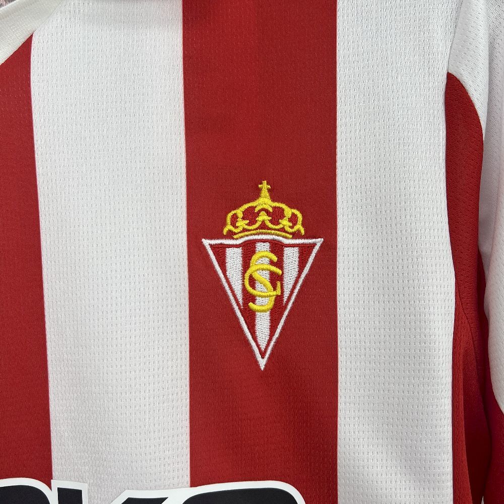 Sporting de Gijón Home Jersey 25/26