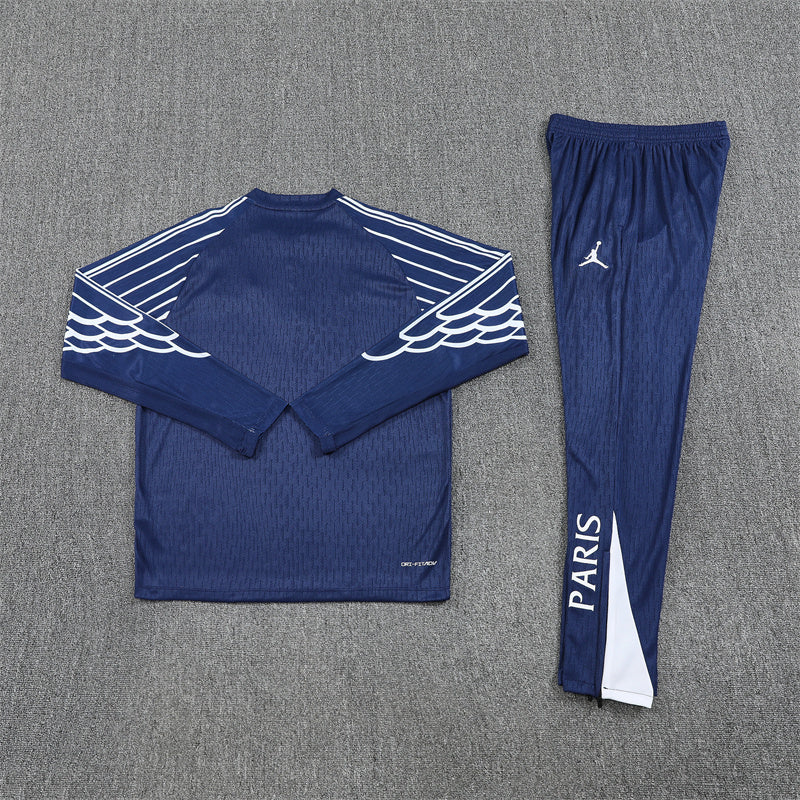 Tracksuit Paris Blue/White Fourth Kit 25/26