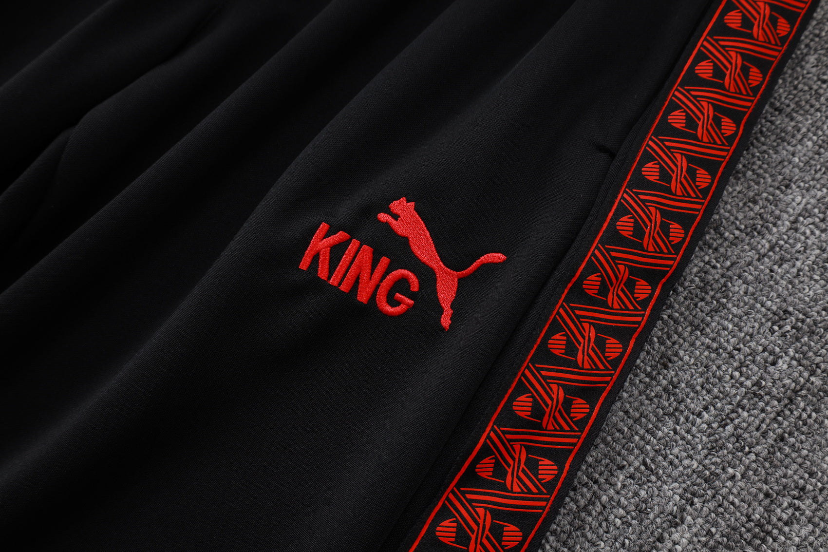 Milan Black Tracksuit Full-Zip 25/26