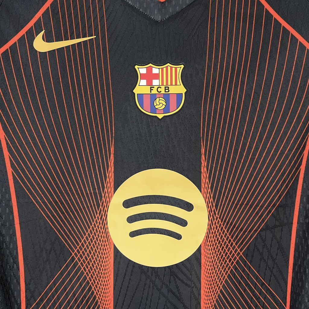Barcelona Special Edition Black/Orange Jersey 25/26