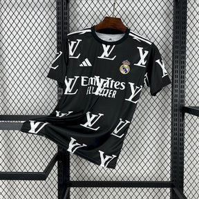 Real Madrid x Louis Vuitton Black Jersey 25/26