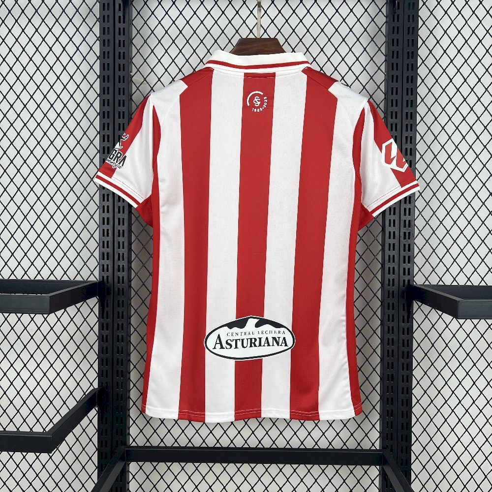 Sporting de Gijón Home Jersey 25/26
