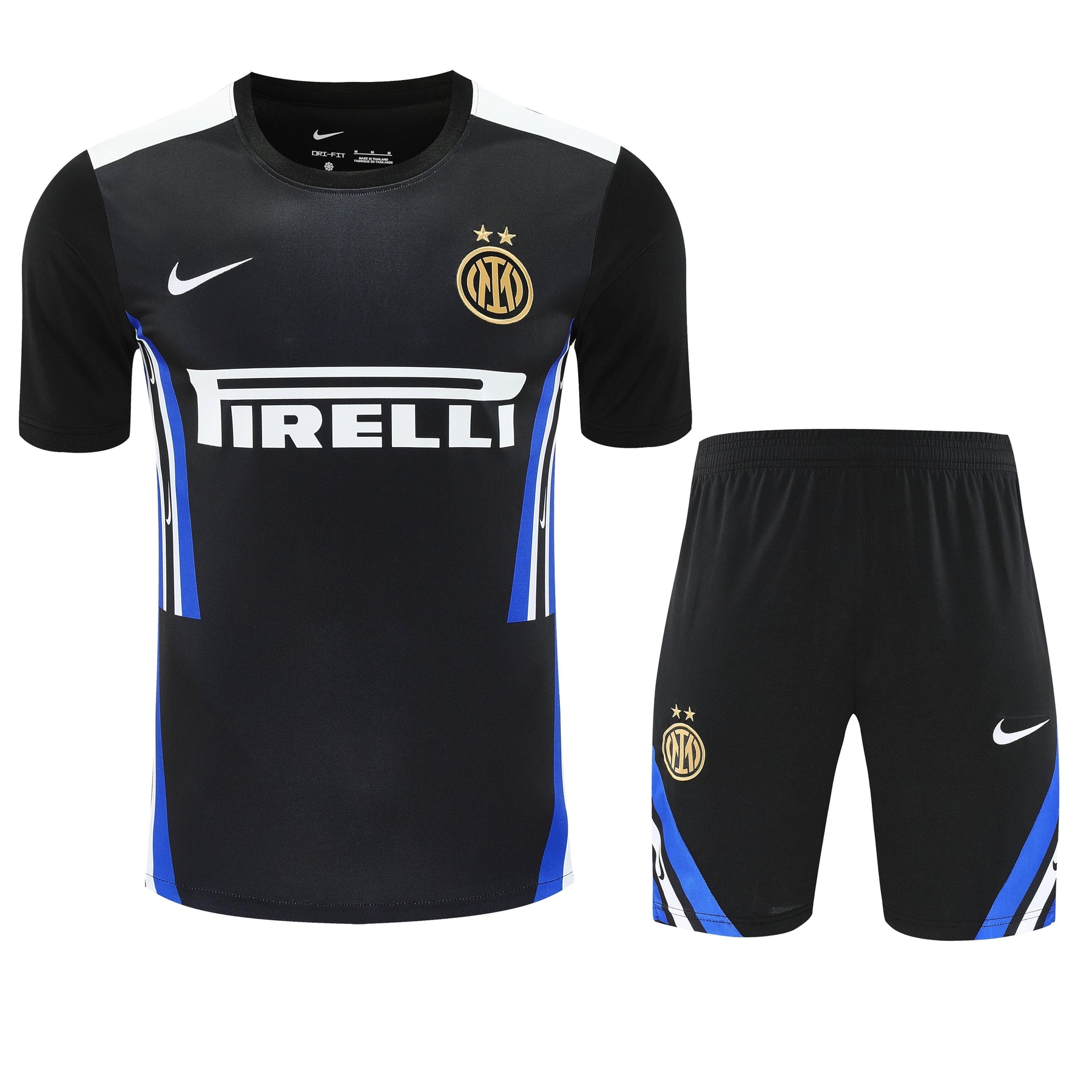 Inter Milan Black Training Shirt + Shorts Kit 25/26