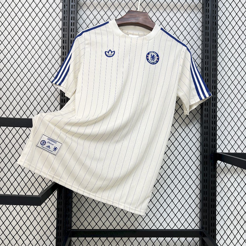 Chelsea x Adidas Originals SL White Jersey 25/26