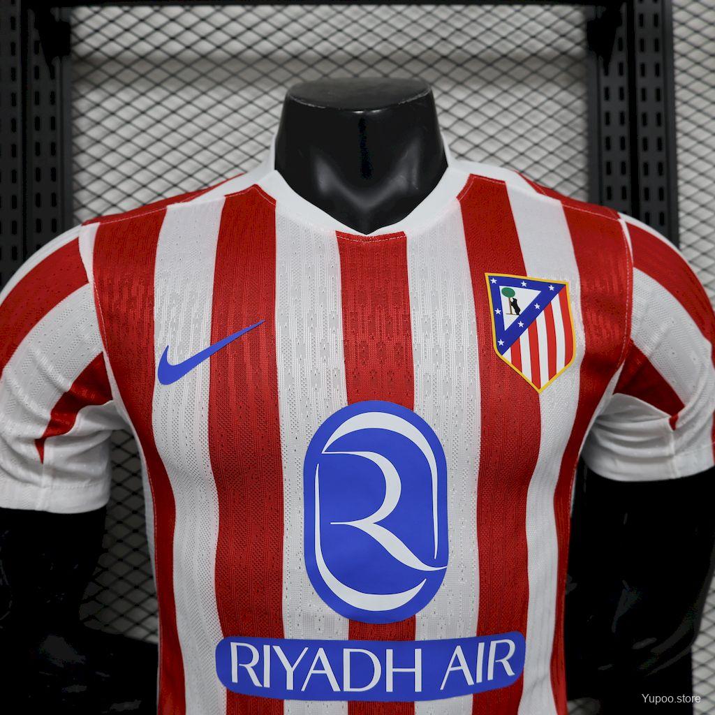 Atlético Madrid Home 25/26 Jersey Player