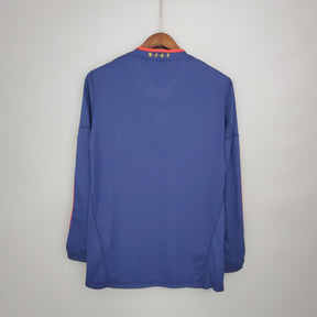 Spain Mundial Away Jersey 2010 Retro Long Sleeve