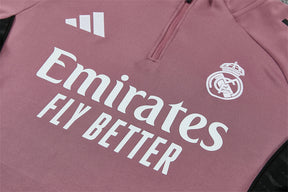 Tuta Real Madrid Marsala/Nero 25/26 | Tuta da Calcio