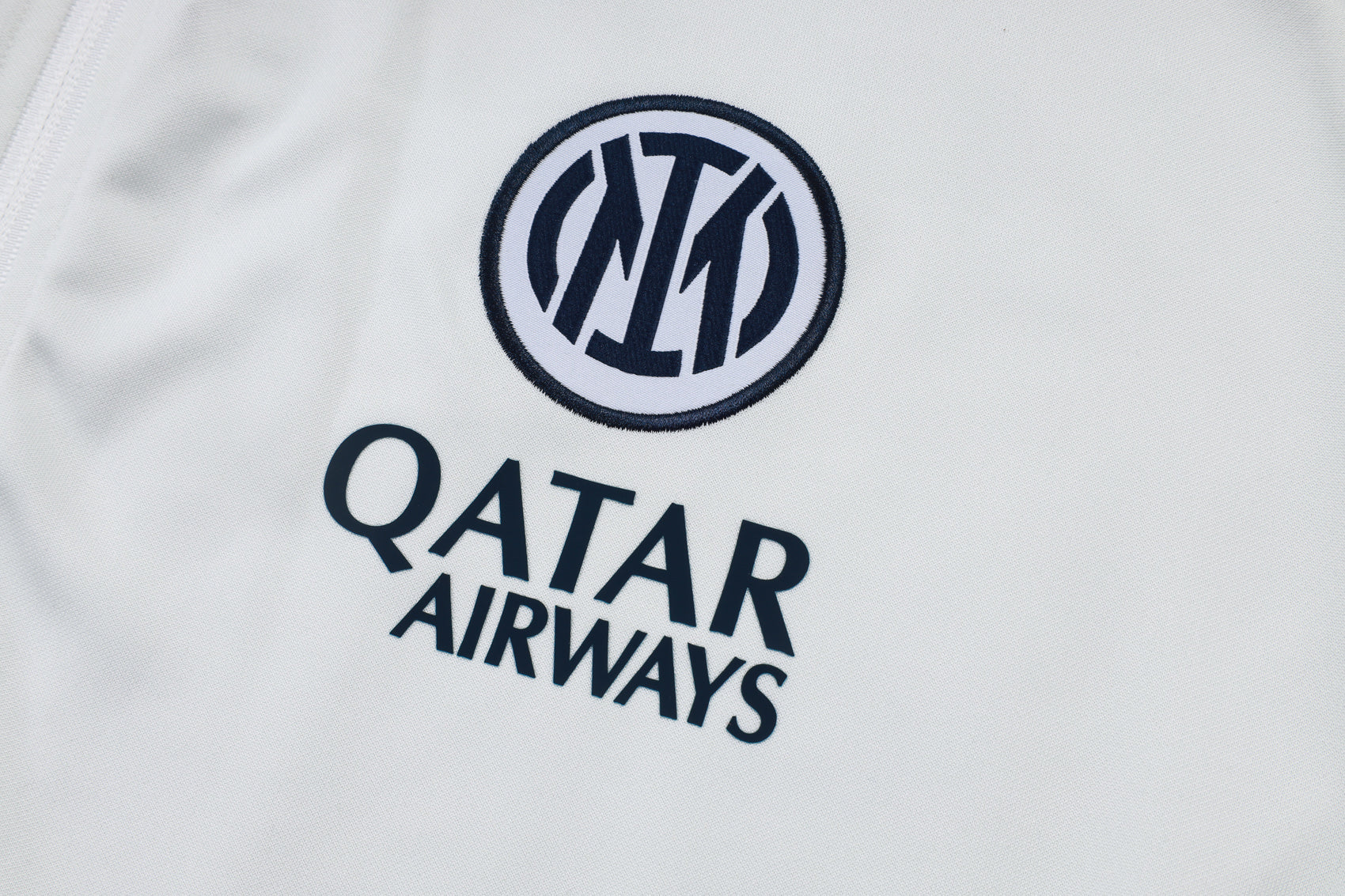 Inter Milan White/Blue Tracksuit Full-Zip 25/26