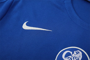 Tenue maillot + short Chelsea bleu/noir 25/26