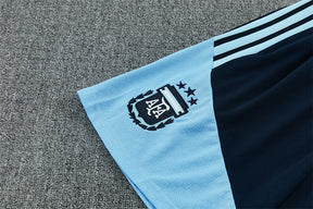 Completino Manica Corta Argentina 2026 Uomo Azzurro | Kit Allenamento