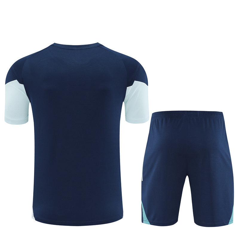 Tenue Arsenal bleu foncé (maillot et short) 25/26
