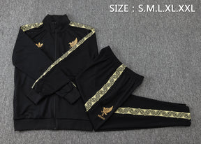 Mexico Black/Gold Tracksuit Full-Zip 25/26