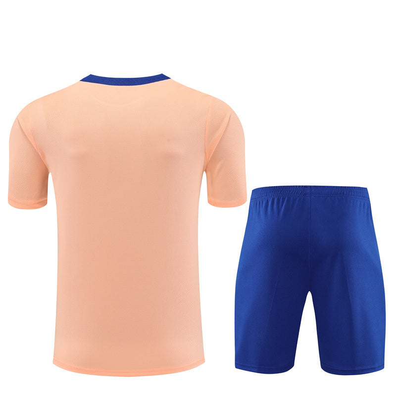 Tenue maillot + short France rose/bleu entraînement 25/26