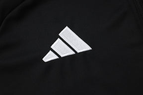 Real Madrid Black Tracksuit Full-Zip 25/26