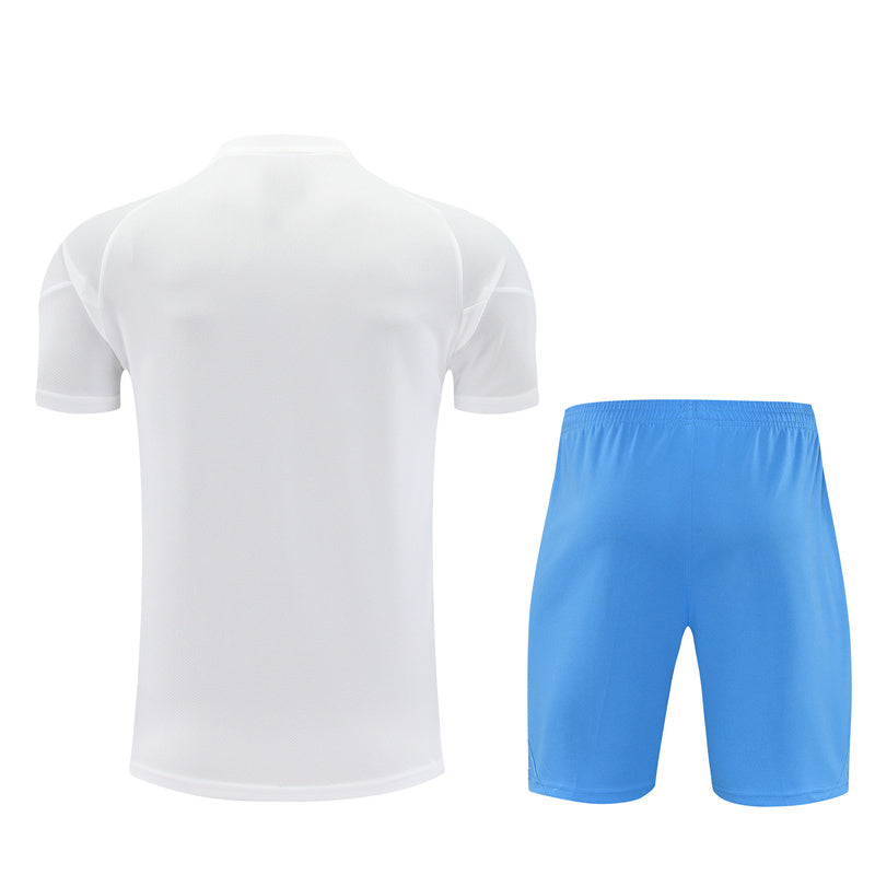 Kit Shirt + Shorts Real Madrid White/Blue Training 25/26