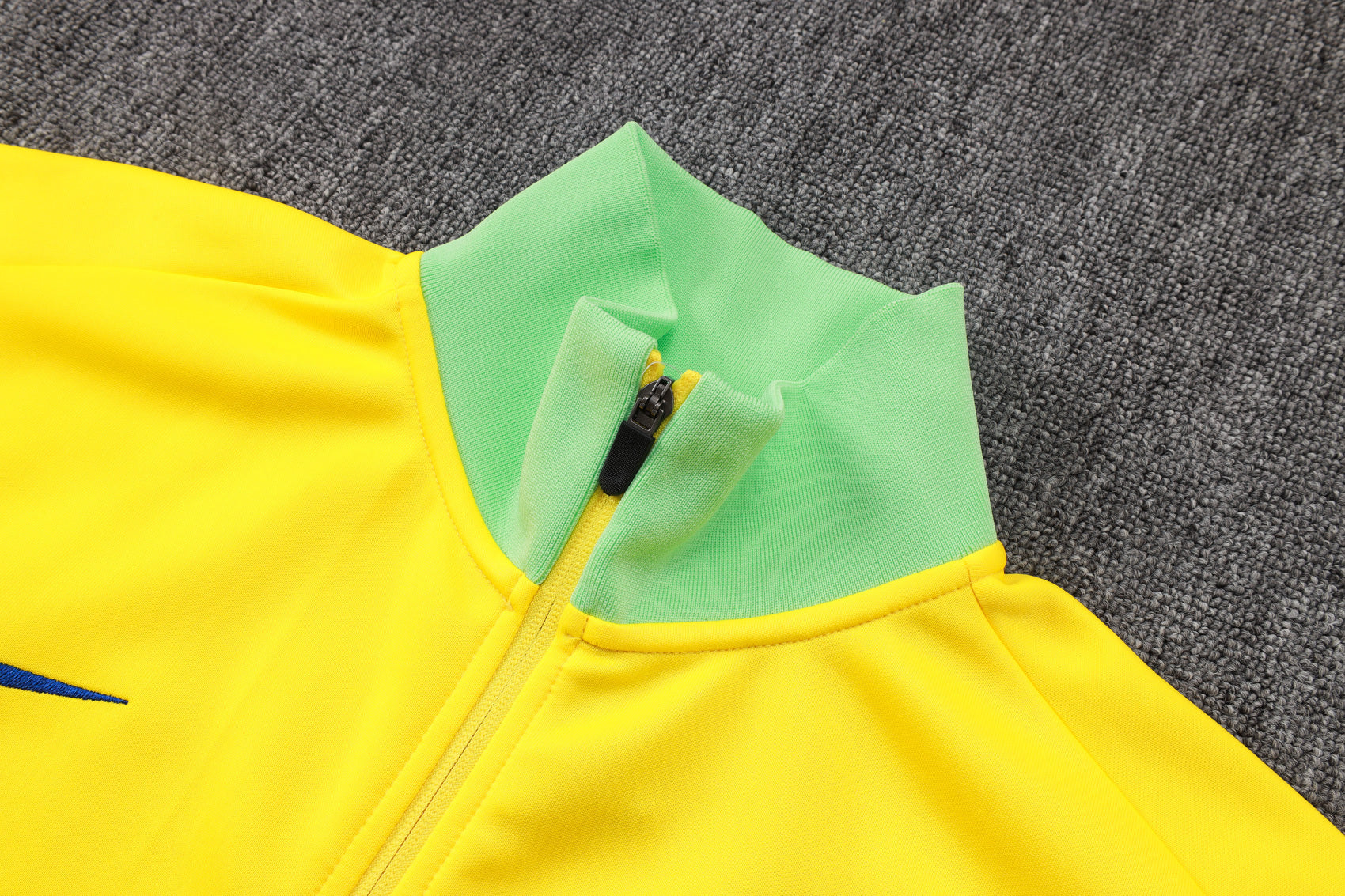 Brazil Yellow/Dark Blue Tracksuit Full-Zip 25/26