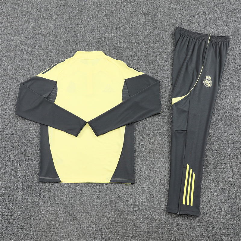 Tracksuit Real Madrid Yellow/Gray Training 25/26