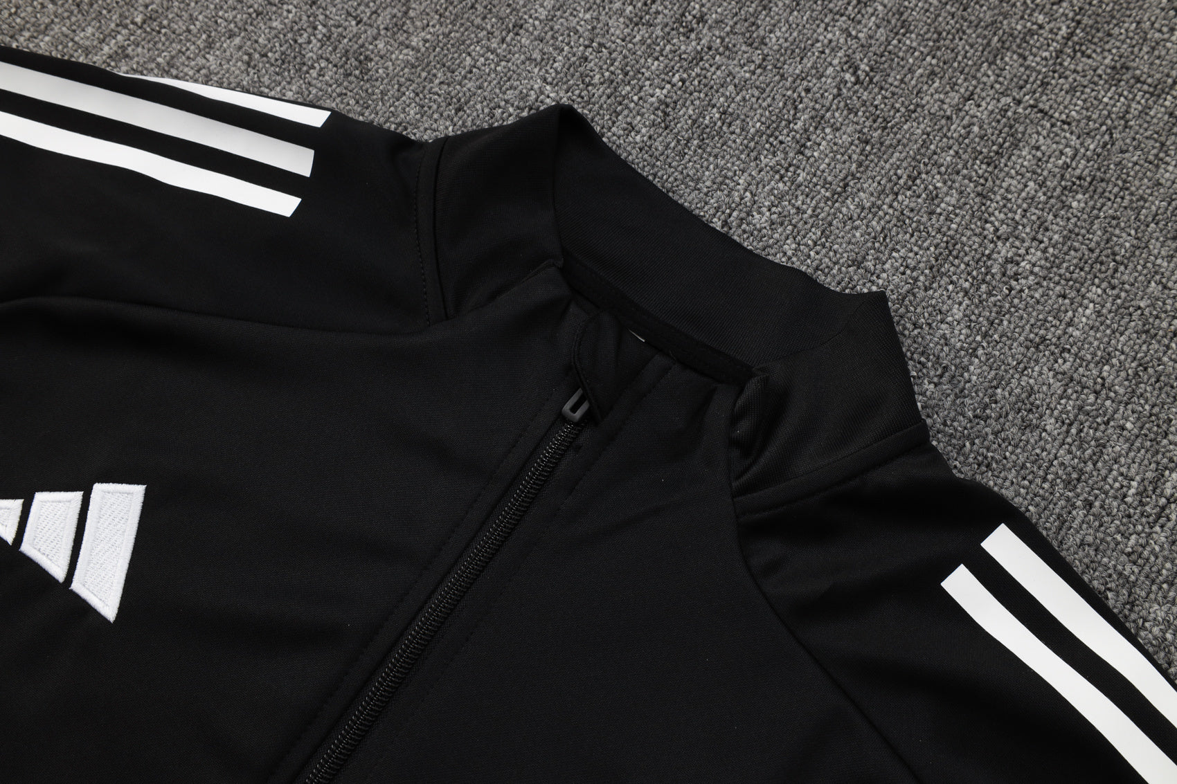 Real Madrid Black Tracksuit Full-Zip 25/26