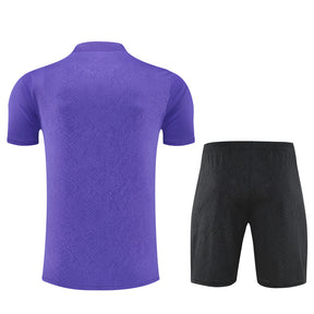 Kit Shirt + Shorts Barcelona x Black Mamba Purple/Black 25/26