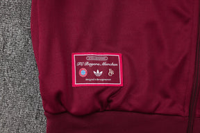 Bayern Munich Red Tracksuit Full-Zip 25/26