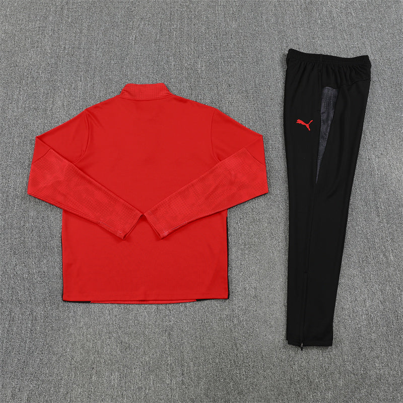 Tracksuit Milan Red/Black 25/26