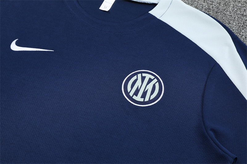 Inter Milan Blue Training Shirt + Shorts Kit 25/26