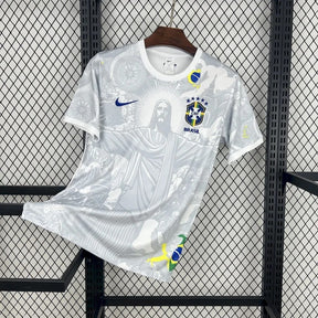 Brazil Christ the Redeemer Special Edition White Jersey 2025