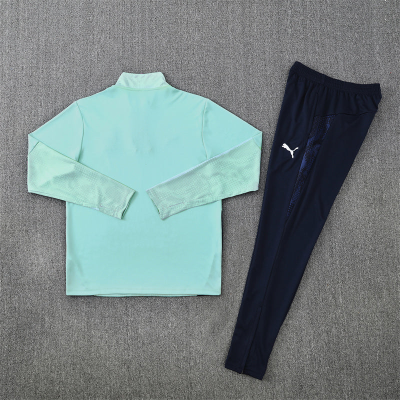 Tracksuit Marseille Green/Dark Blue 25/26