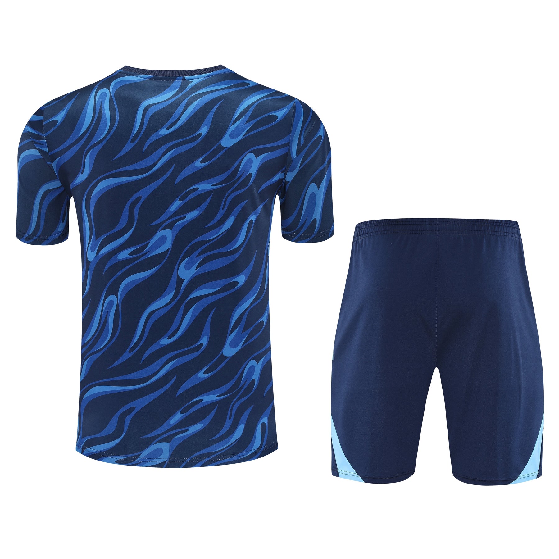Real Madrid Blue Training Shirt + Shorts Kit 25/26