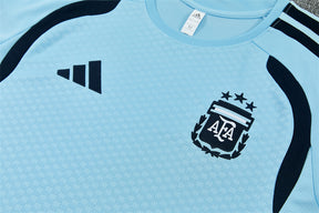 Completino Manica Corta Argentina 2026 Uomo Azzurro | Kit Allenamento