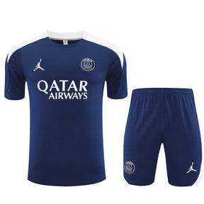Kit Shirt + Shorts Paris Training Blue 25/26