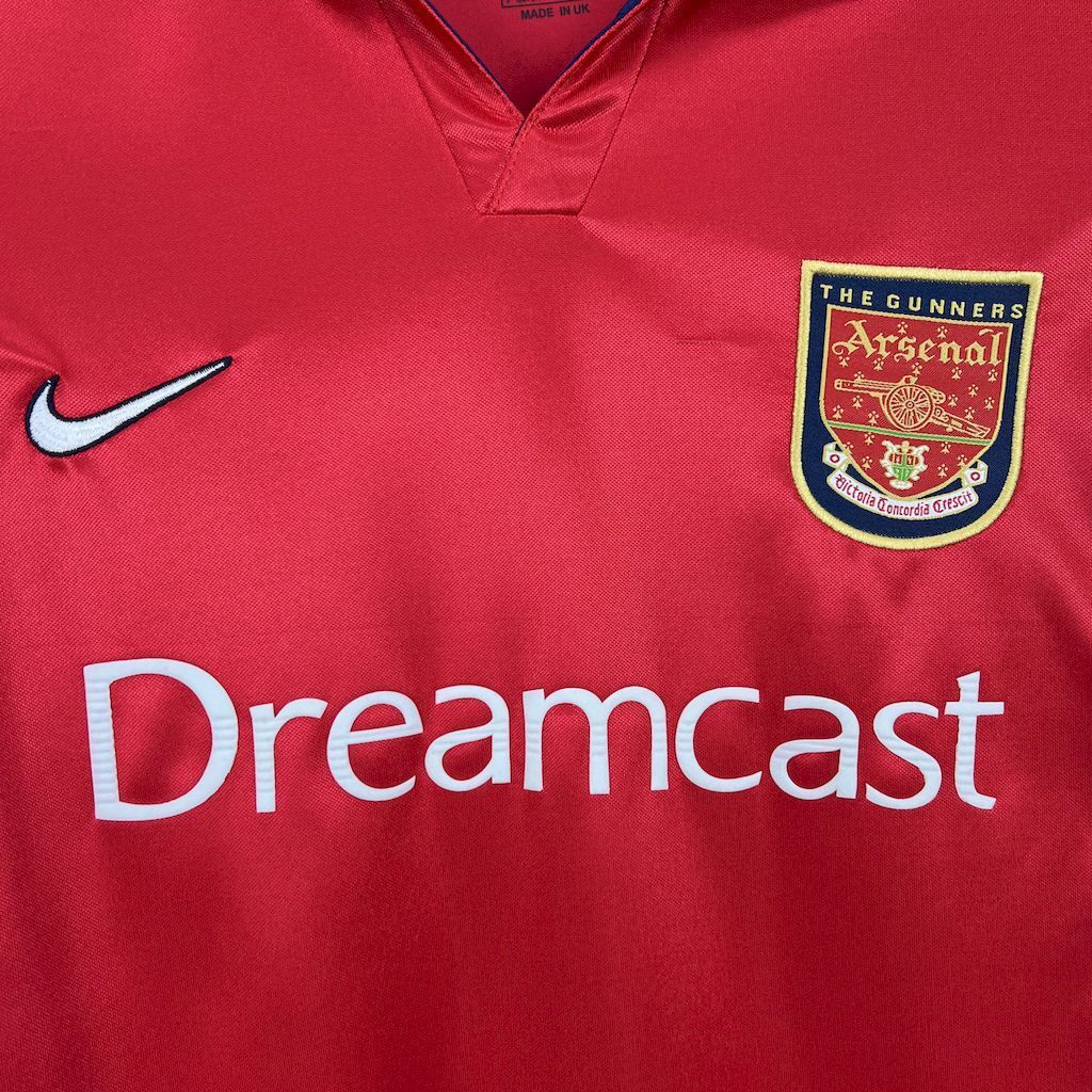 Arsenal Home Jersey 99/00 Retro