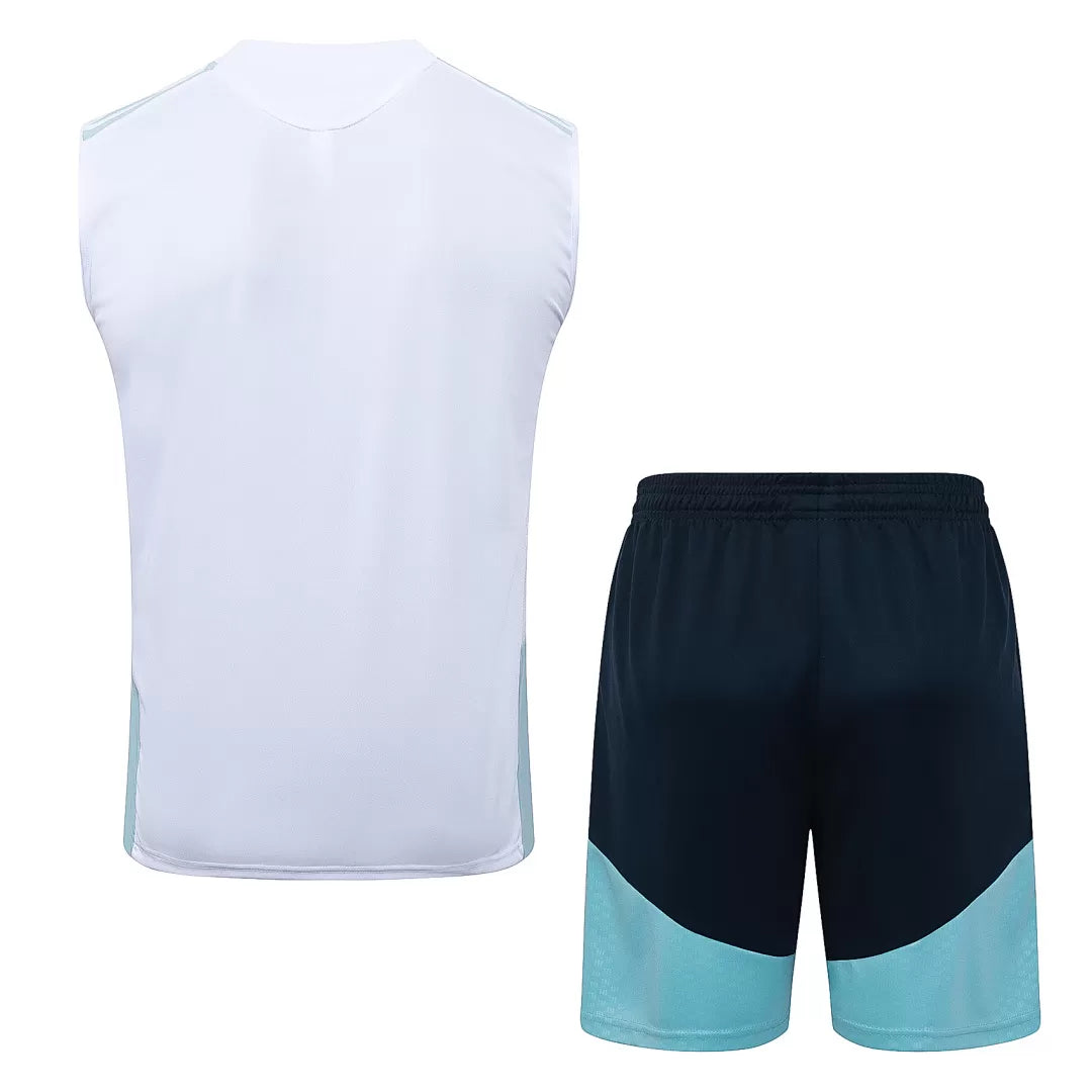 Completino Canottiera Argentina 26/27 Uomo Bianco | Kit Allenamento