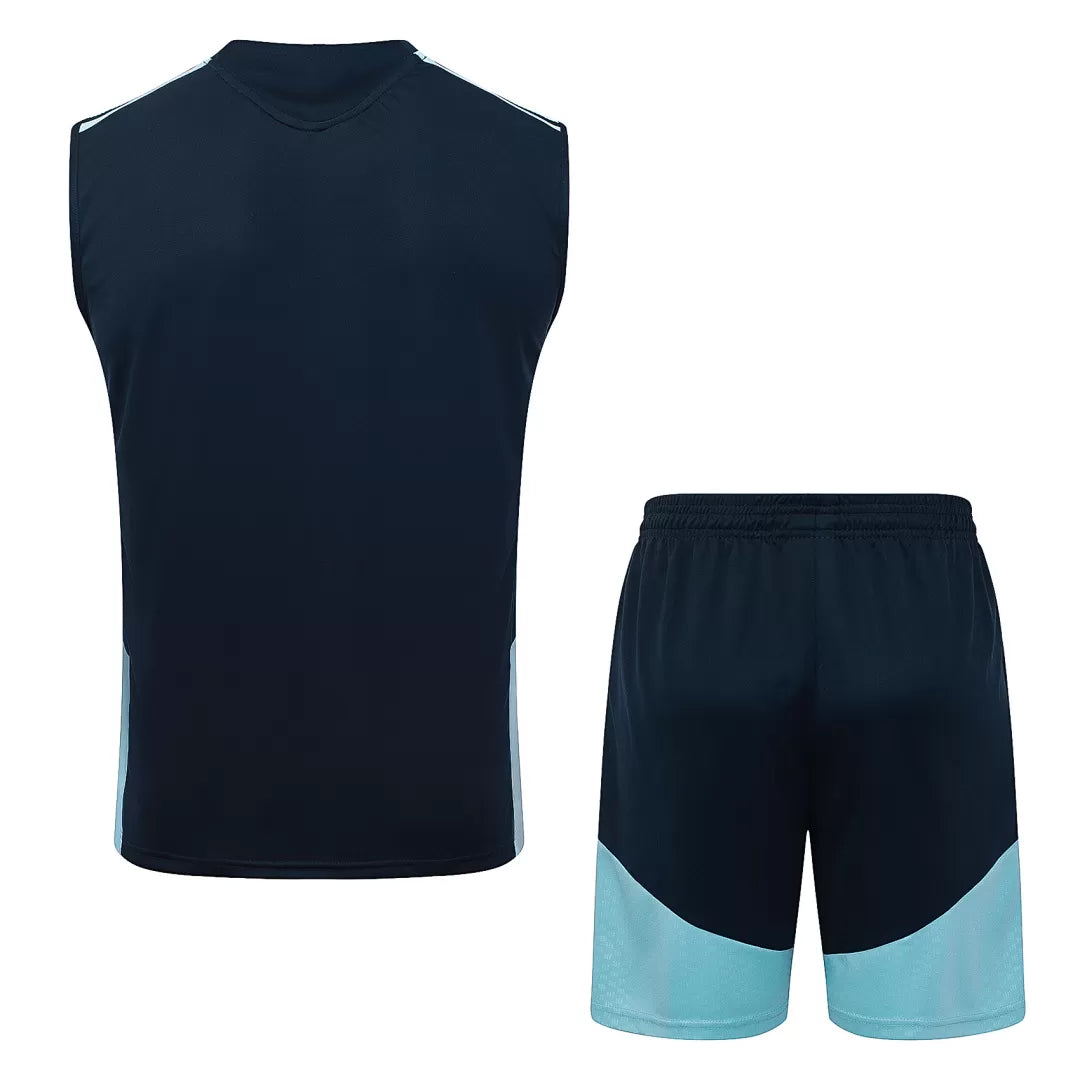 Completino Canottiera Argentina 26/27 Uomo Blu Navy | Kit Allenamento