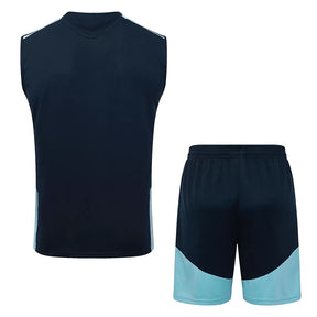 Completino Canottiera Argentina 26/27 Uomo Blu Navy | Kit Allenamento