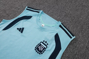 Completino Canottiera Argentina 26/27 Uomo Celeste | Kit Allenamento