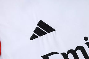 Completino Canottiera Arsenal 2025/26 Uomo Bianco | Kit Allenamento