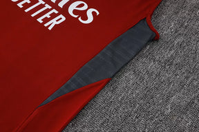 Completino Canottiera Arsenal 2025/26 Uomo Rosso | Kit Allenamento