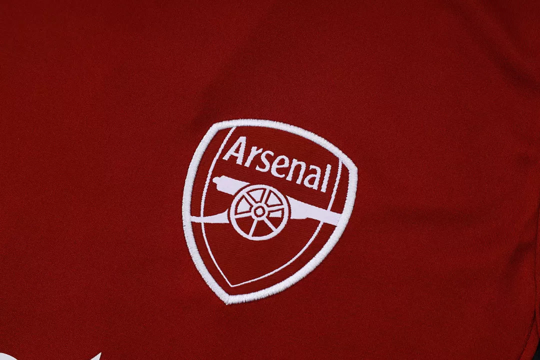Completino Canottiera Arsenal 2025/26 Uomo Rosso | Kit Allenamento