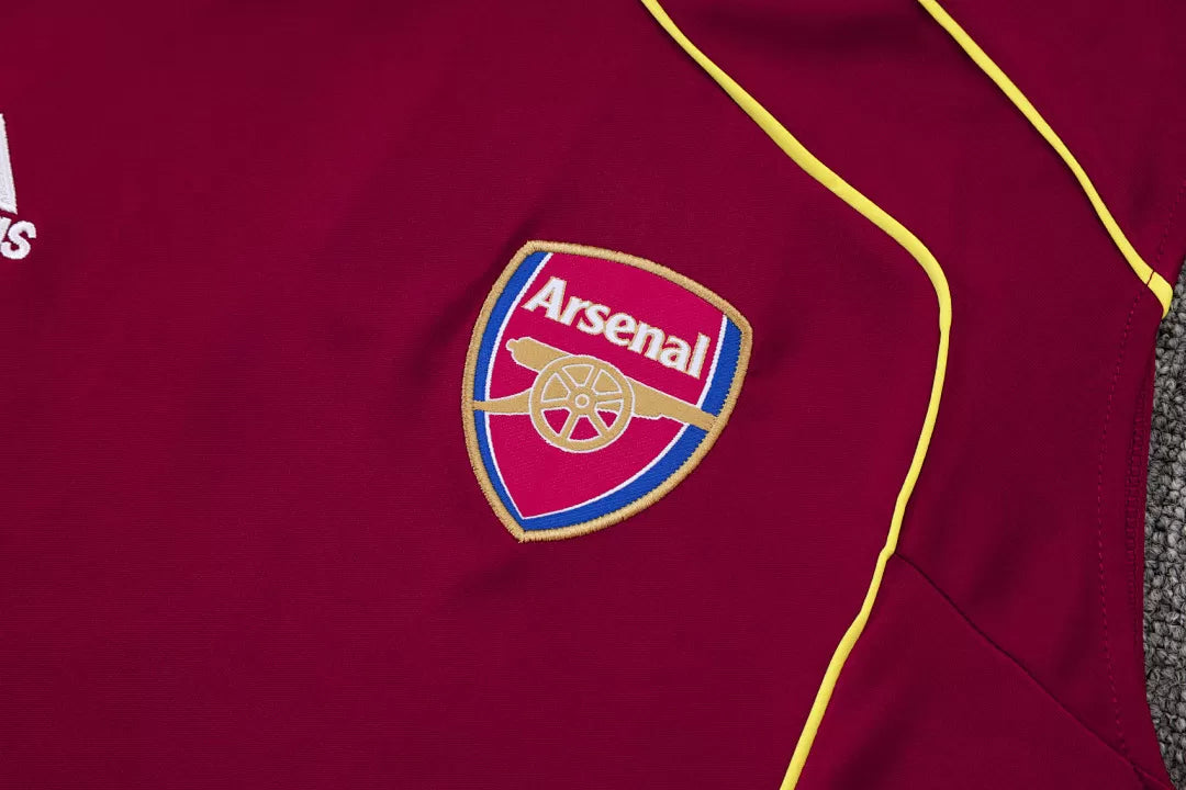 Completino Canottiera Arsenal 25/26 Uomo Bordeaux | Kit Allenamento
